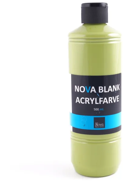 Nova farba akrylowa błyszcząca 500 ml. Jasnozielona