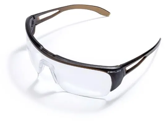 Zekler 76 Okulary ochronne - Przezroczyste - Brązowe