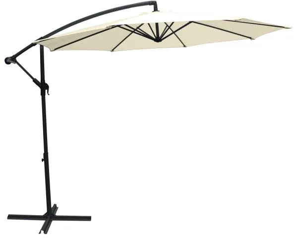 Parasol wiszący beżowy 300cm