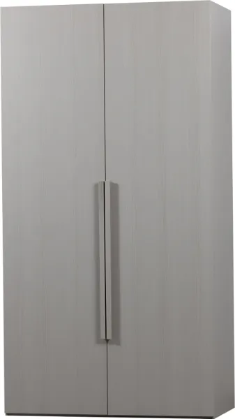 Rens, Szafa, szara, W210xS110xG58 cm, orzech